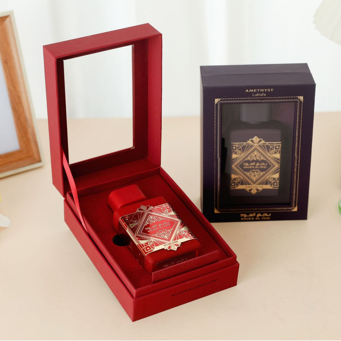 Lattafa Perfumes Bade'e Al Oud Oud Amethyst Fragrance eprolo